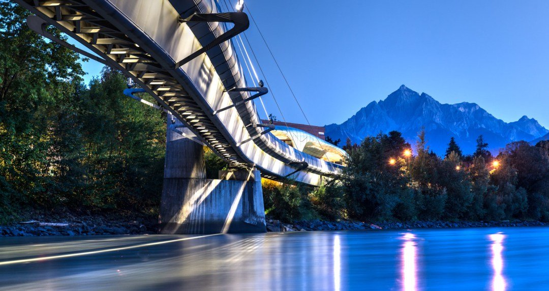 Innbrücke der Hungerburgbahn, Innsbruck