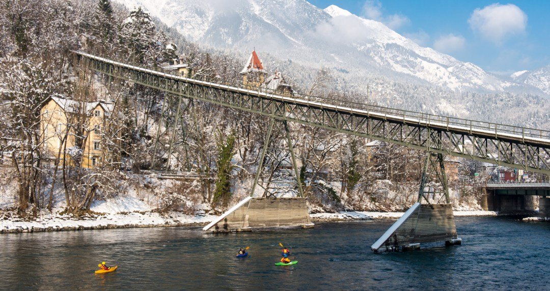 Alte Brücke der Hungerburgbahn